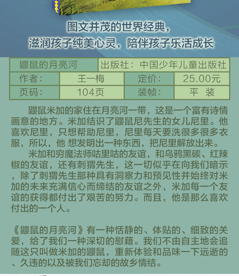 鼹鼠的月亮河故事简介图片