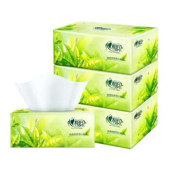 心相印茶语抽纸三盒装200抽H200 商品图1