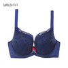 奶糖派大罩杯薄款蕾丝秋冬上托包容侧收邂逅2午夜蓝大胸少女内衣圆盘半球木瓜 商品缩略图4