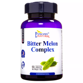 美国进口 爱司盟品牌 苦瓜复合片 60片/瓶 （一般贸易）