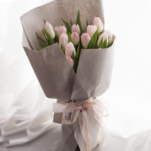「花束」粉色郁金香 商品图0