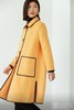 AtelierMissLu / Nuria-奶蜜黄撞色口袋羊毛长外套 商品缩略图10