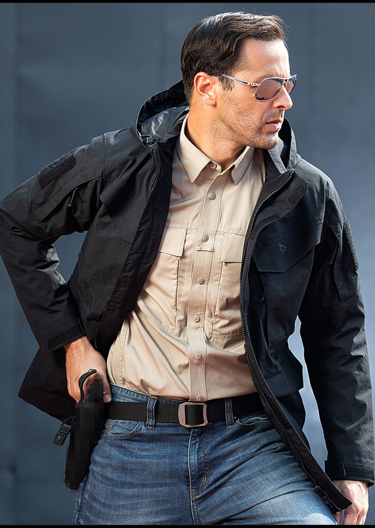 龙牙二代特战风衣外套战术衣男沙漠户外服装春秋外套