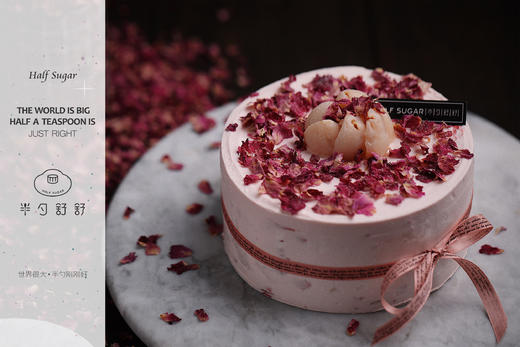 玫瑰荔枝蛋糕 商品图1