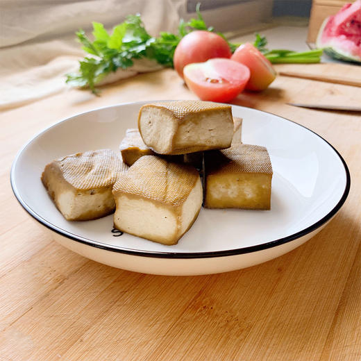 有机青大豆 | (双青豆制品) 豆泡 熏干 油豆皮 鲜腐竹 豆腐丸子 豆腐皮 | 豆香浓郁  | 公平贸易 * Organic Green Soybean Products 商品图1