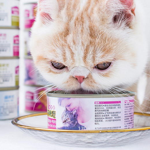 麦富迪猫咪恋红肉营养零食猫罐头170g*12罐/24罐 商品图3