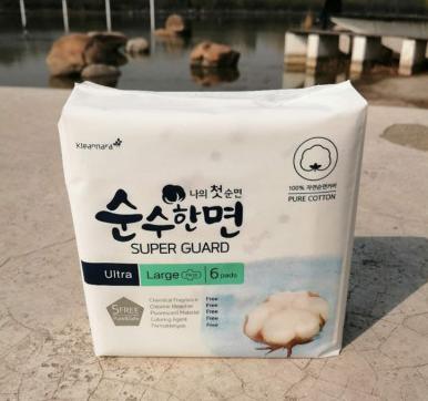 【中文】大.可绿纳乐 纯棉美人夜用卫生巾 290mm   商品图3