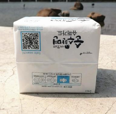 【中文】中.可绿纳乐 纯棉美人日用加长卫生巾 260mm    商品图4