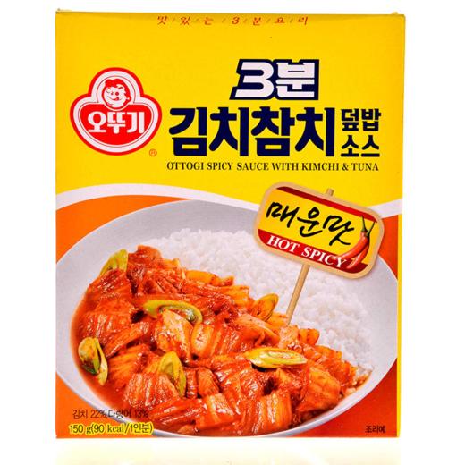 不倒翁 3分泡菜金枪鱼盖饭150g  商品图0