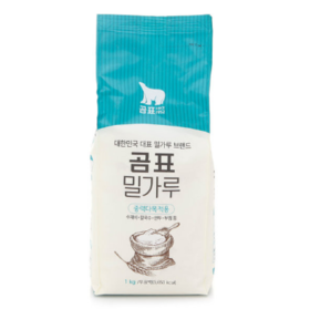 【中文】熊牌 面粉1kg  
