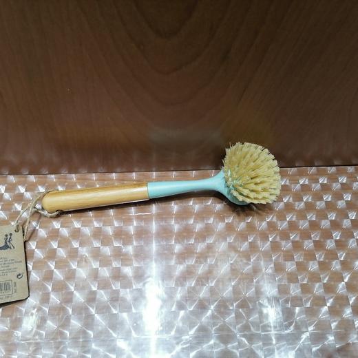 西班牙Vigar谷物纤维竹柄圆形碟刷 商品图1