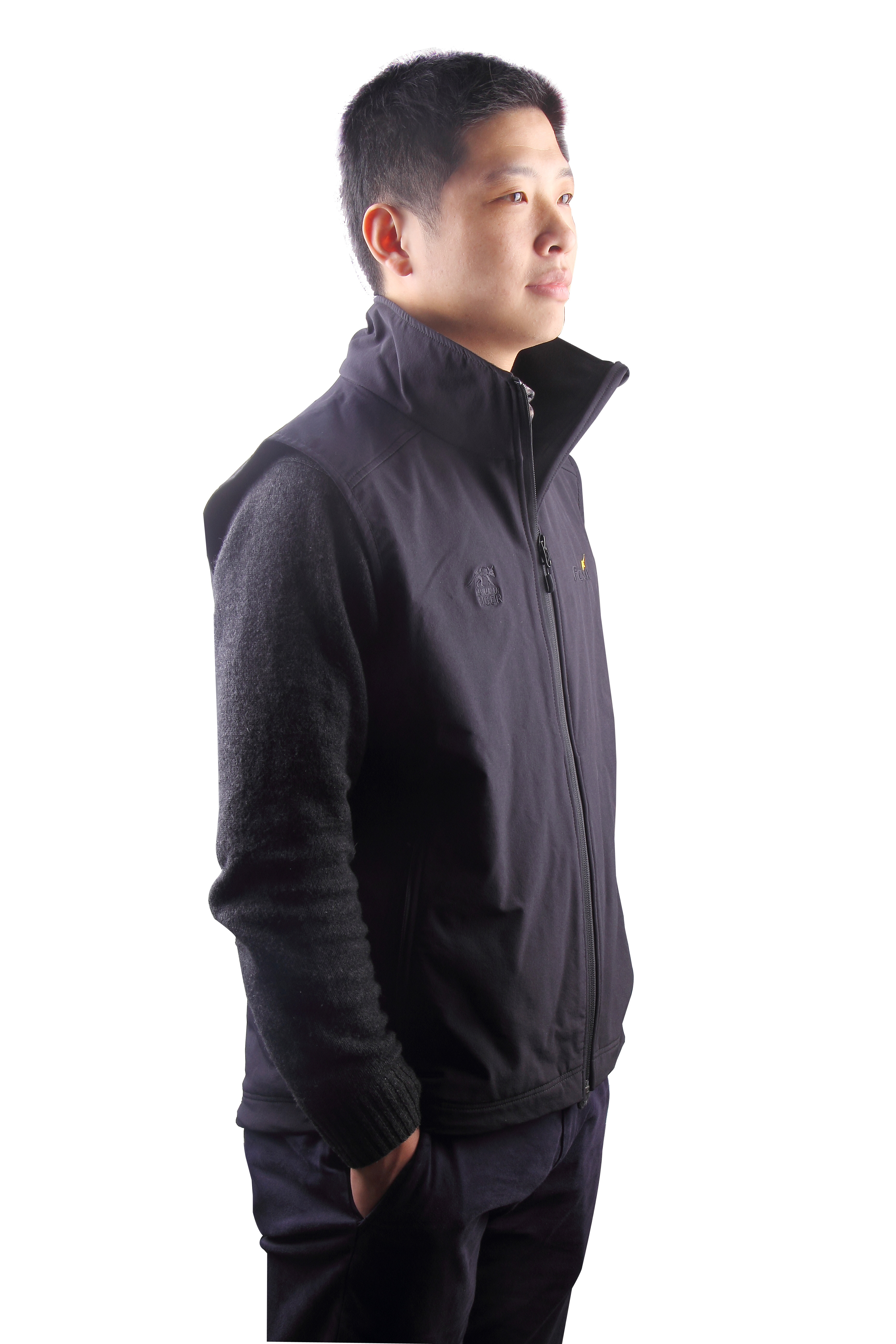 塔虎tt马甲无袖马甲户外抓绒衣外套男士登山冲锋衣内胆