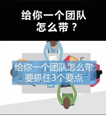 给你一个团队不知道怎么带，来看这里抓住这三点就够了 商品图0