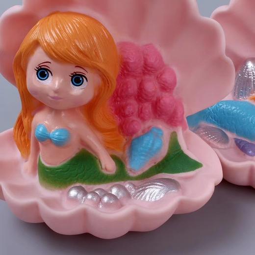 新款促销可爱风海洋主题蛋糕装饰摆件贝壳美人鱼摆件