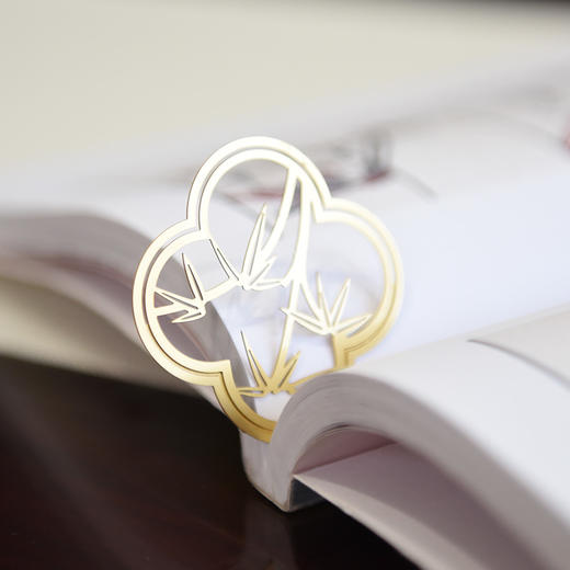 天一书局出品 清净/苏窗观景套装书签 创意古典中国风黄酮书签 商品图3