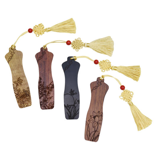 天一书局出品 中国结旗袍书签四件套 古典中国风创意礼物 商品图3