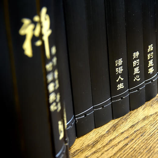 天一书局出品 竹简莲花香器  书卷式音响香器茶道礼盒套装 商品图4