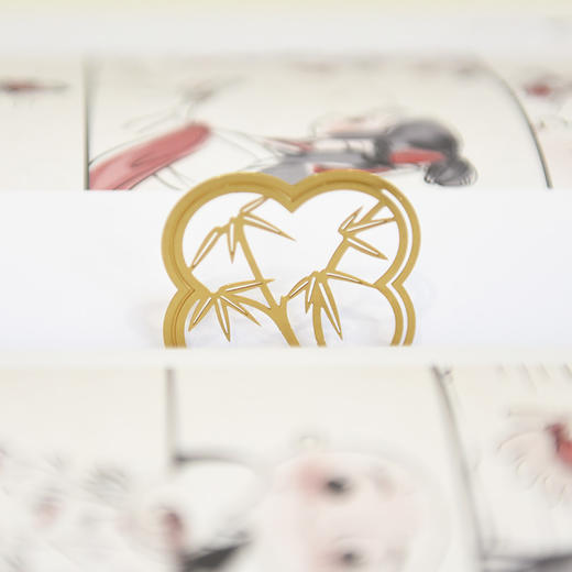 天一书局出品 清净/苏窗观景套装书签 创意古典中国风黄酮书签 商品图4