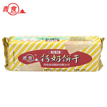 青食精制钙奶饼干240克 商品图0
