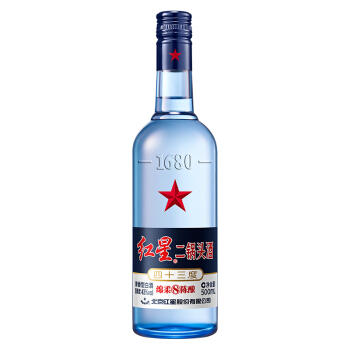 红星二锅头43度500ml（八年陈酿）（仅供济南市区） 商品图0