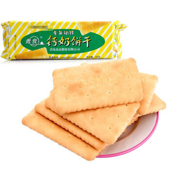 青食老年硒锌钙奶饼干225克 商品图1