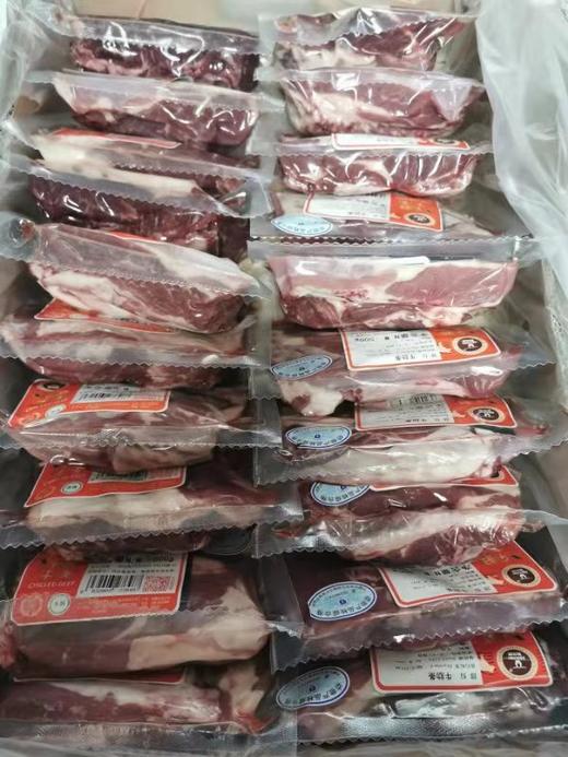 科尔沁冷鲜牛肋条500G 20盒装 商品图2