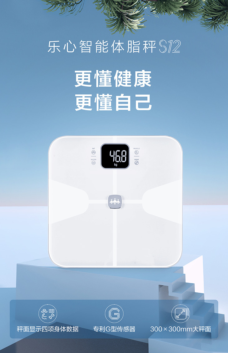 乐心体脂秤s12