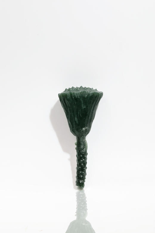 和田玉（碧玉）摆件--莲蓬 （邱启敬）36.33g 商品图0