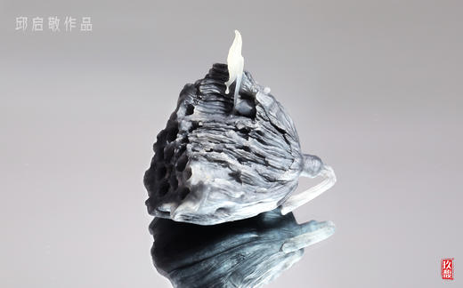 和田玉（青花）摆件--莲蓬 （邱启敬）171.12g 商品图0