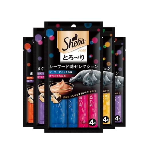 sheba进口希宝湿粮包软包60包猫咪零食成猫幼猫肉粒妙鲜包猫条100支 商品图2