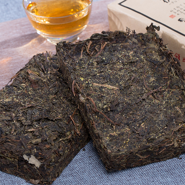 黑茶 湘益 2019年 百姓茯茶 380g