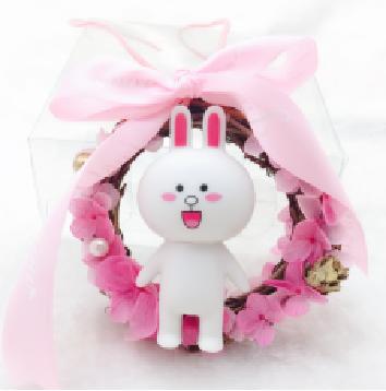 B3-5永生花花环 商品图0