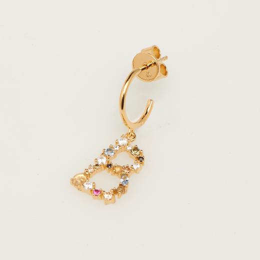 北京仓｜PD Paola-Letter-字母 B 耳环（不对称）  [西班牙设计师] 商品图1