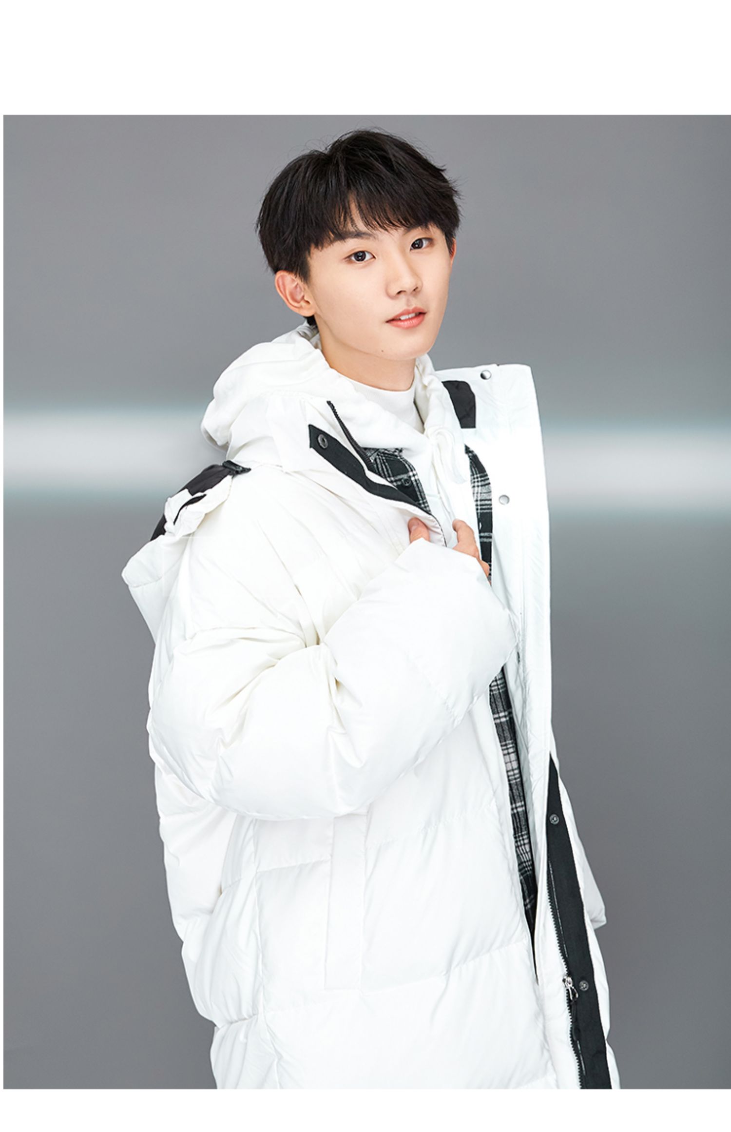 【时代少年团联名】韩都衣舍2020新款冬装外套中长款羽绒服女魭