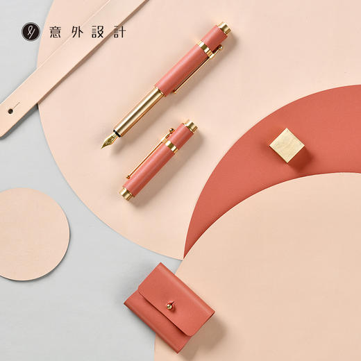 小时光牛皮便携钢笔 | 头层牛皮，高颜值有质感，书写流畅，送礼好物 商品图3