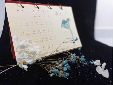 A3-2传统服饰 挂画小日历制作 商品图0