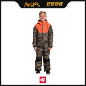 686 1920  boys Shazam One Piece Dark Camo Colorblock S