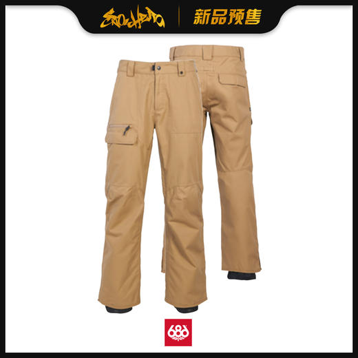 686 1920 MNS Vice Shell Pant Khaki M 商品图0