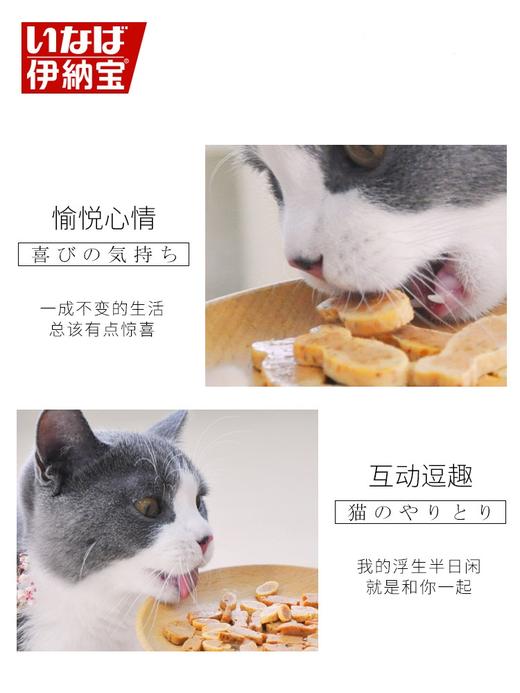 伊纳宝猫零食烤海鲜饼干25g*5 商品图4