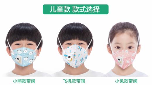 3M口罩儿童冬季透气易呼吸防沙尘防PM2.5防雾霾 商品图1
