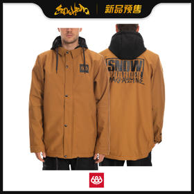686 1920  MNS Waterproof Coach Jacket Golden Brown L