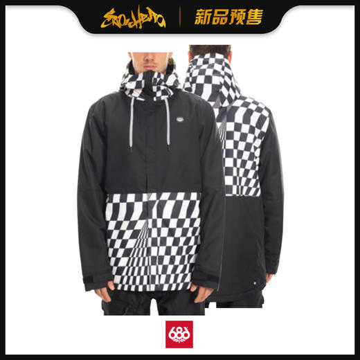686 1920  MNS Foundation Insulated Jacket Checkers Colorblock XL 商品图0