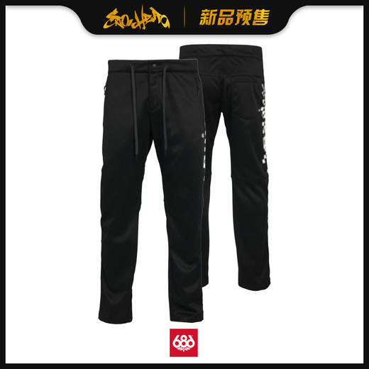 686 1920 MNS Bonded Fleece Pant Black Checkers M 商品图0