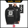 686 1920 Knockout Bonded Fleece Pullover Hoody Black Checkers XL 商品缩略图0