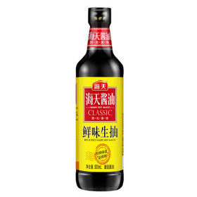 海天酱油鲜味生抽500ml（仅供济南市区）