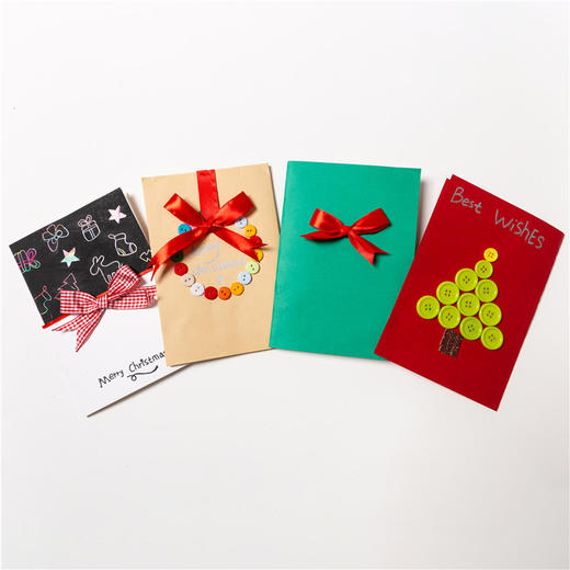 立体贺卡圣诞节礼物小礼品3d立体手工diy材料包圣诞节贺卡新创意