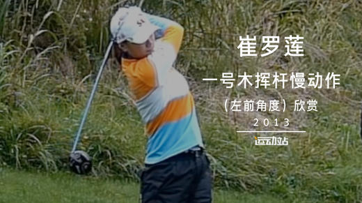 崔罗莲｜一号木挥杆慢动作（左前）角度／２０１３ 商品图0