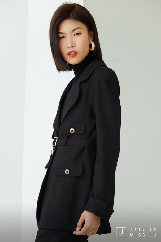 AtelierMissLu / Doria-经典修身翻领外套 商品图7