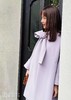 AtelierMissLu / Lavanda-系带蝴蝶结香芋紫大衣 商品缩略图2