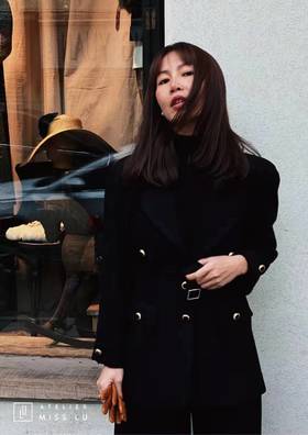 AtelierMissLu / Doria-经典修身翻领外套